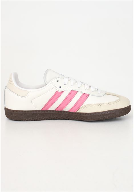 Sneakers Samba Og bianche e rosa da donna ADIDAS ORIGINALS | IG1962.